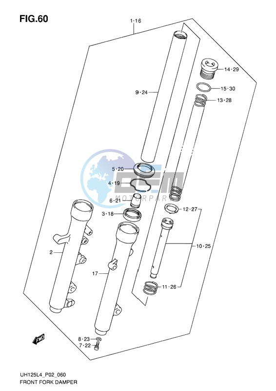 FRONT FORK DAMPER