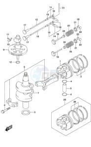 DF 6A drawing Crankshaft