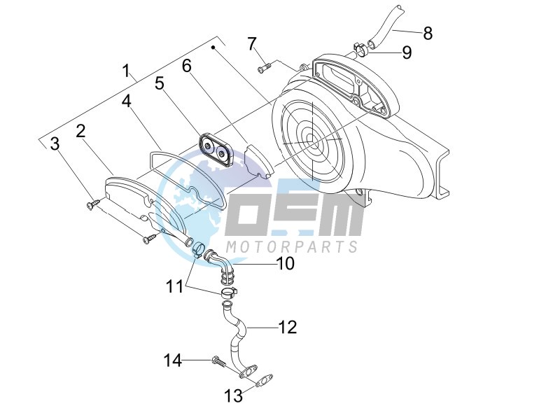 Secondary air box