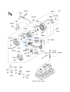 KAF 950 D [MULE 3010 DIESEL 4X4] (D8F) D8F drawing GENERATOR