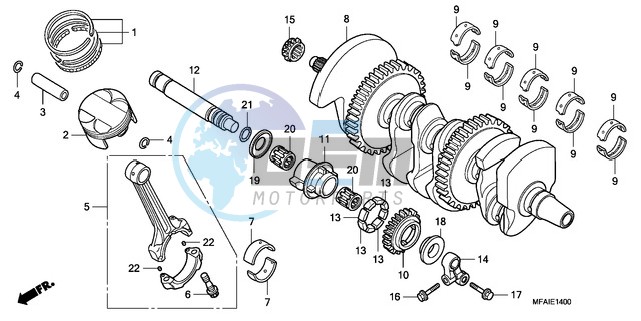 CRANKSHAFT/PISTON