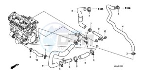 CBF10009 F / CMF drawing WATER PIPE