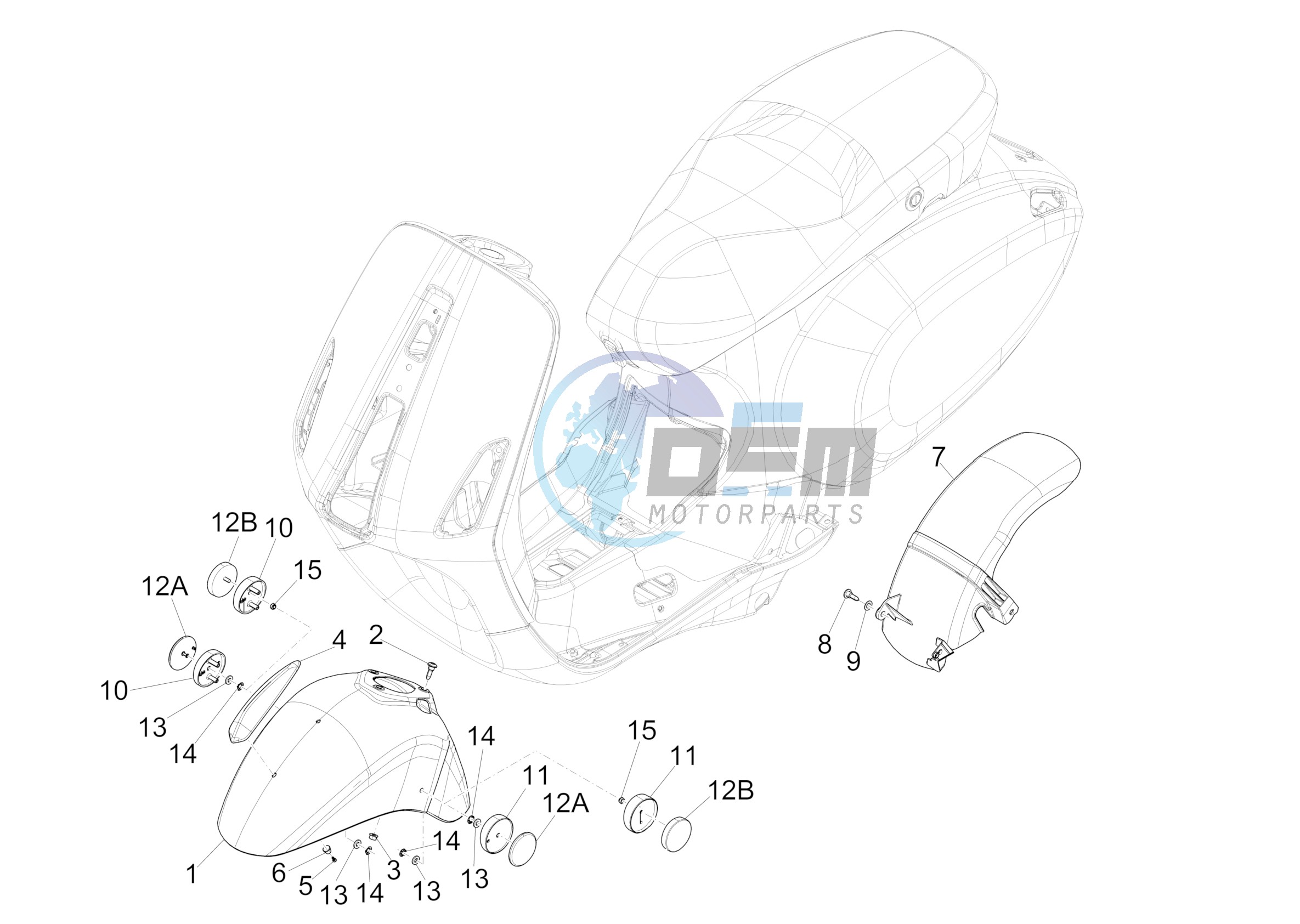 Wheel housing - Mudguard