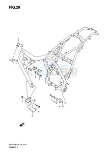 RV125 (E19) VanVan drawing FRAME