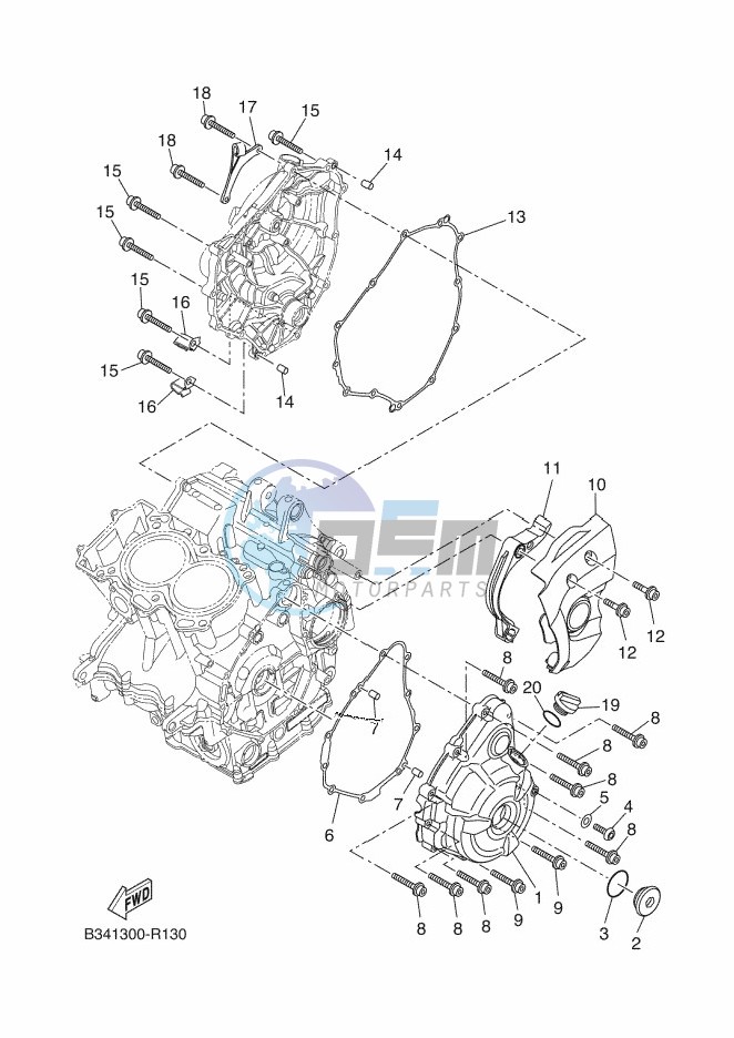 CRANKCASE COVER 1