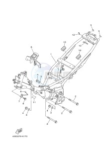 T110C (40B6) drawing FRAME