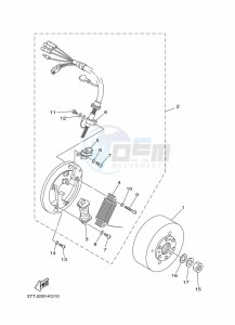 DT125 (3TTX) drawing GENERATOR