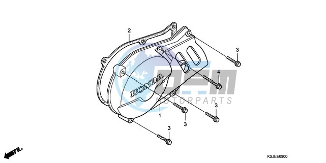 LEFT CRANKCASE COVER