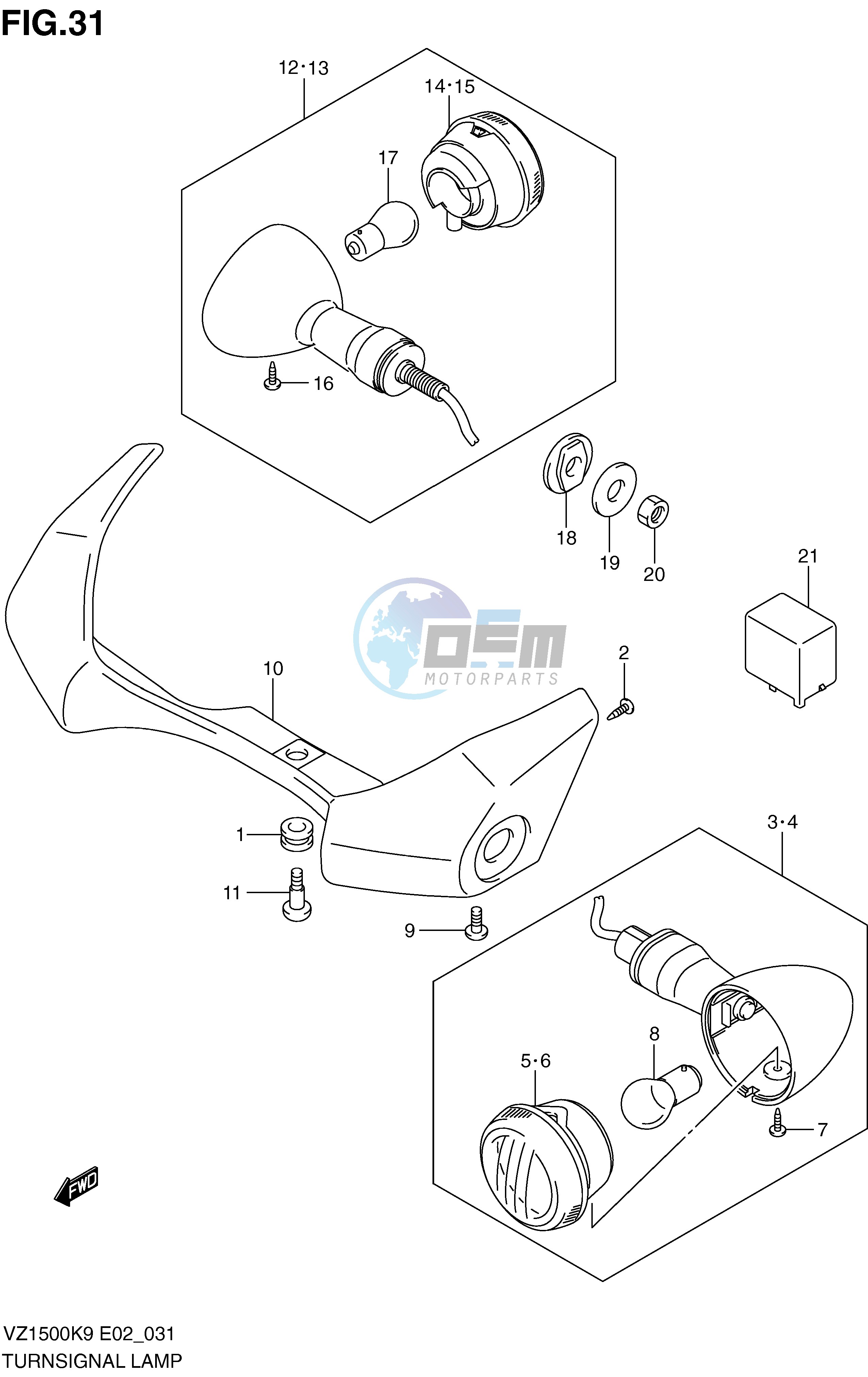 TURNSIGNAL LAMP