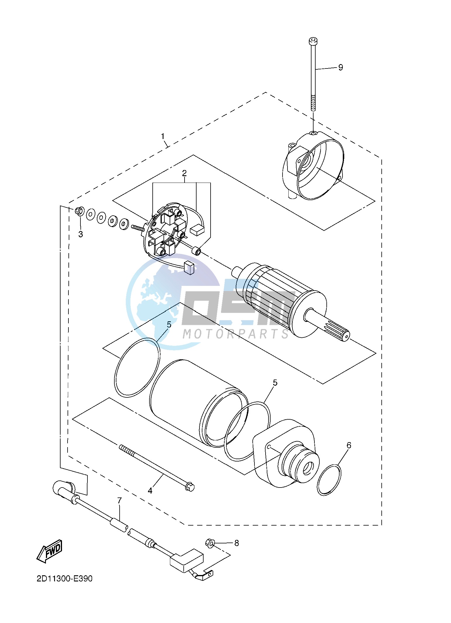 STARTING MOTOR