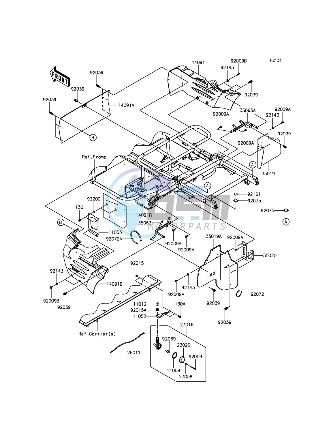 Frame Fittings(Rear)