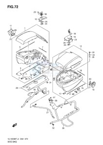 VL1500 BT drawing SIDE BAG