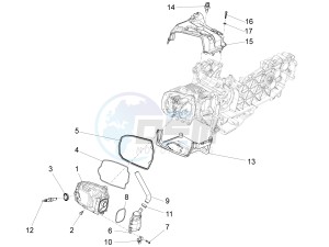 FLY 150 4T 3V IE (NAFTA) drawing Cylinder head cover