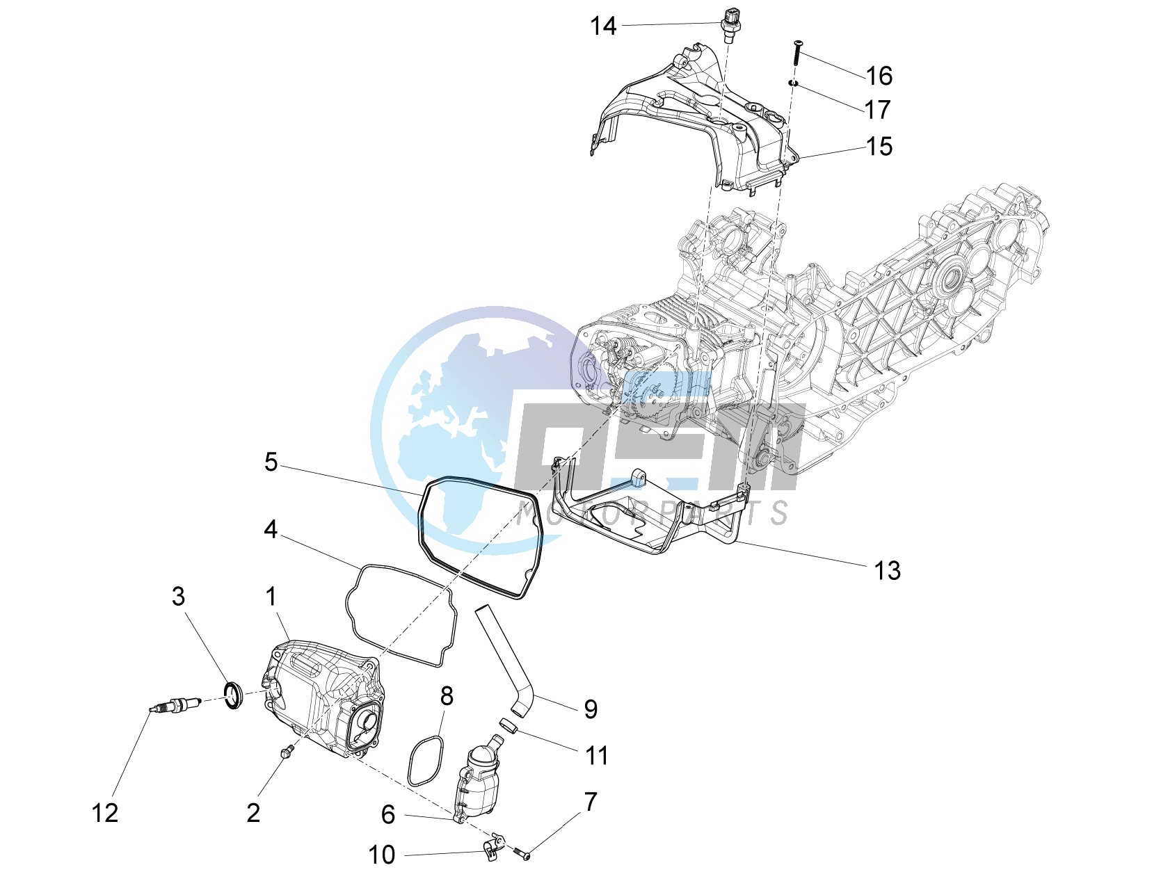 Cylinder head cover