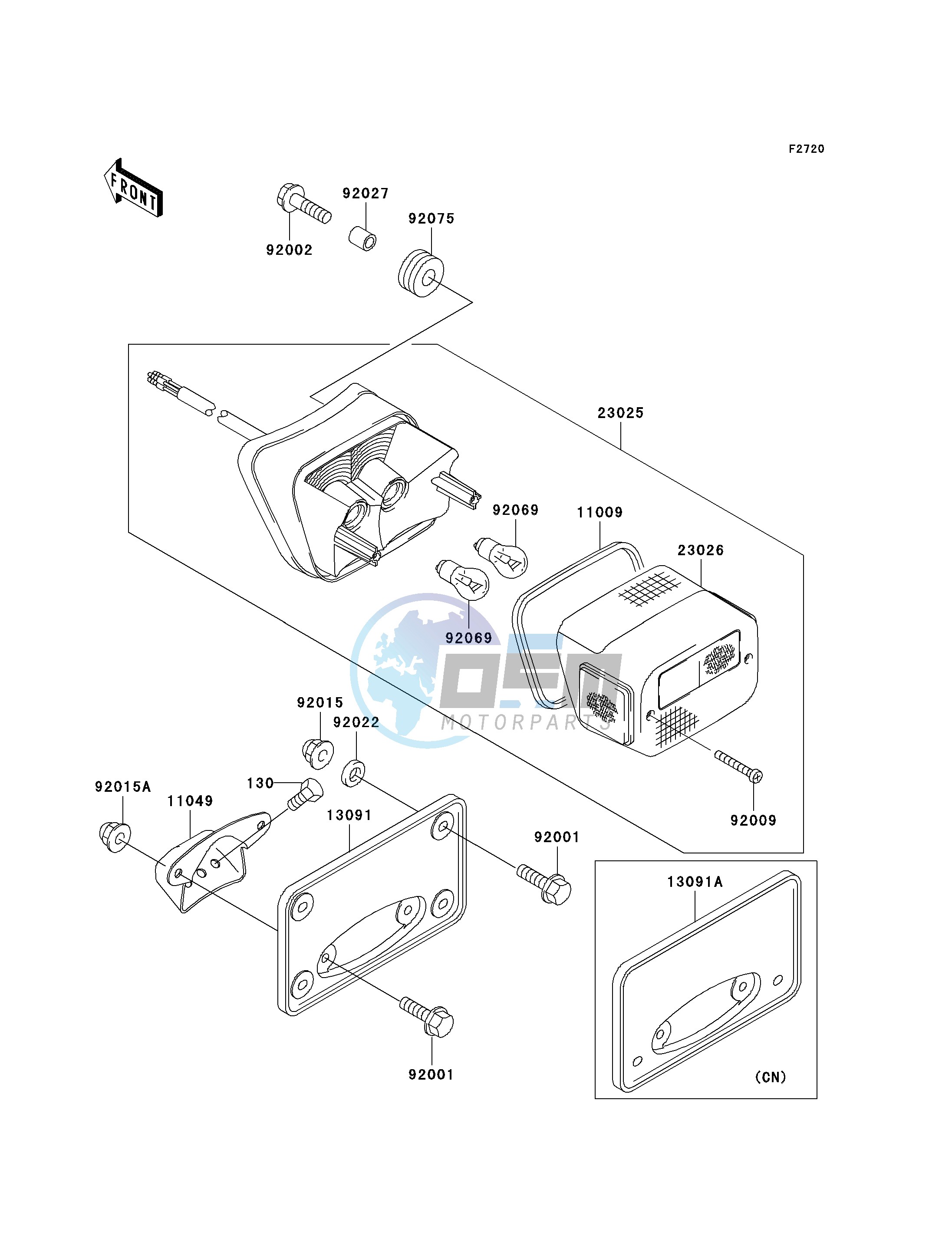 TAILLIGHT-- S- -