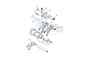 XTZ SUPER TENERE 750 drawing SHIFT CAM-FORK