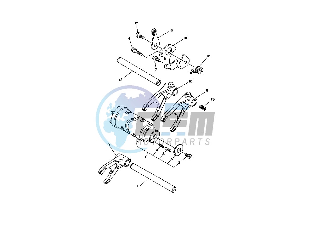 SHIFT CAM-FORK