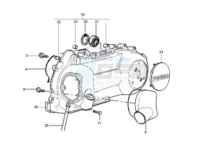 X9 125 drawing Clutch cover