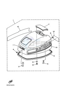 9-9F drawing FAIRING-UPPER