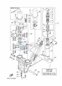 F250BETU drawing TILT-SYSTEM-1