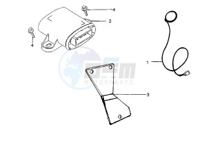 SPEEDFIGHT ARIA CATALYC - 50 cc drawing CONTROL UNIT, ANTITHEFT