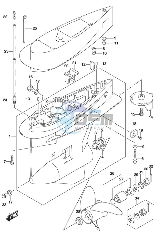 Gear Case (C/R)