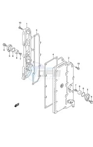 DF 250 drawing Exhaust Cover