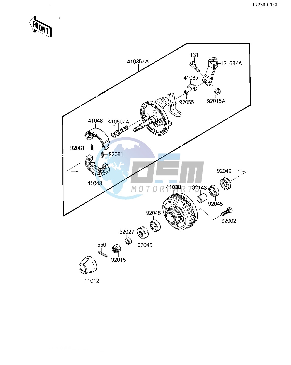 FRONT HUB