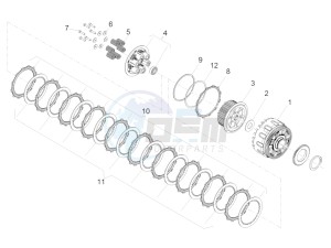 ETV 1200 Caponord Rally (EMEA, APAC) drawing Clutch