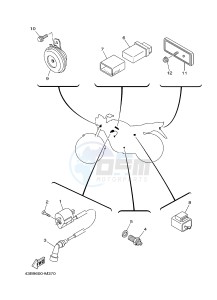 YBR125E (4P2G 4P2H 4P2J) drawing ELECTRICAL 2