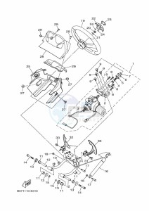 YXZ1000ET YXZ1000R SS (BASF) drawing STEERING 2