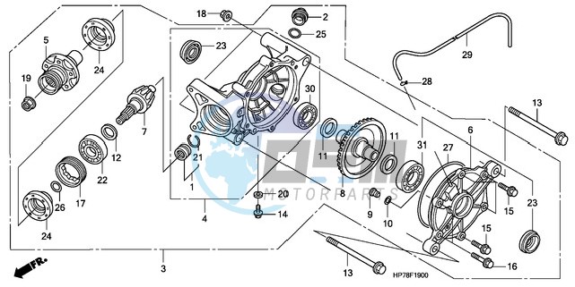 REAR FINAL GEAR