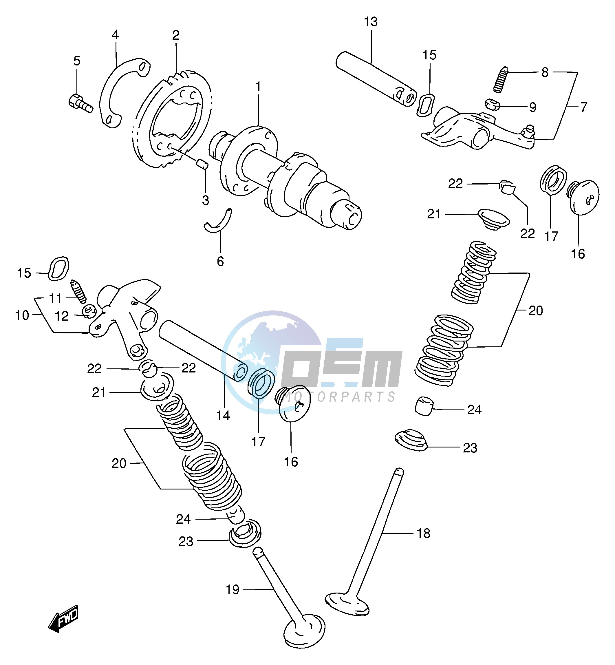 CAM SHAFT - VALVE