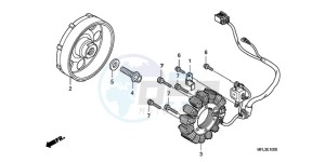 CBR1000RA9 UK - (E / ABS MKH MME) drawing GENERATOR