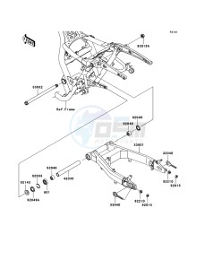 VN1700 CLASSIC VN1700E9F GB XX (EU ME A(FRICA) drawing Swingarm