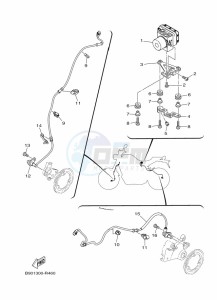 XSR900 MTM850 (BAEE) drawing ELECTRICAL 3