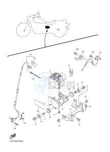 XVS950CU XVS950 ABS (1XC2) drawing ELECTRICAL 3