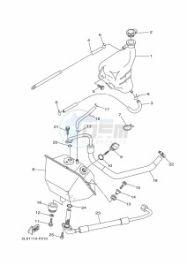 YFM700R (BMD7) drawing OIL TANK