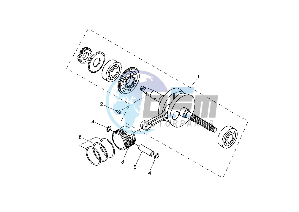 CRANKSHAFT PISTON