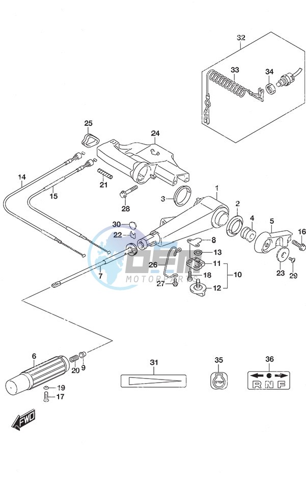 Tiller Handle