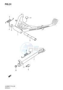 UH200 BURGMAN EU-UK drawing STAND