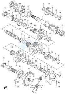 LT-A500F (E3-E28) drawing TRANSMISSION (2)(MODEL K1)