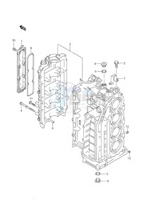 DF 140 drawing Cylinder Block