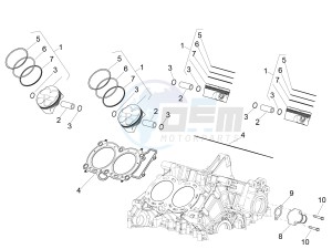 RSV4 1000 RACING FACTORY E4 ABS (NAFTA) drawing Cylinder - Piston