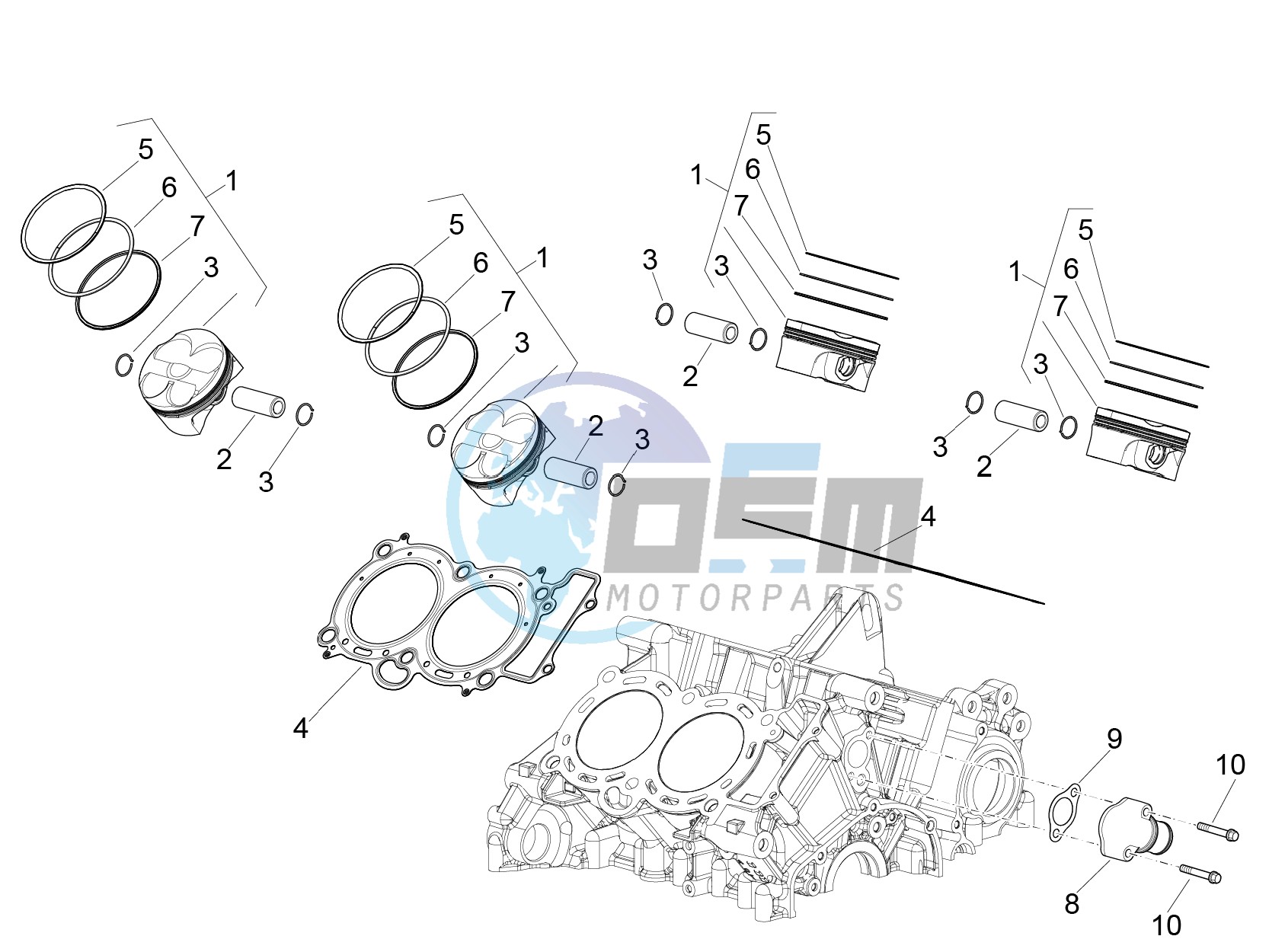 Cylinder - Piston