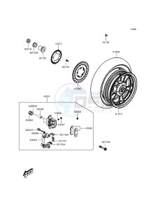 J300 ABS SC300BEF XX (EU ME A(FRICA) drawing Rear Hub