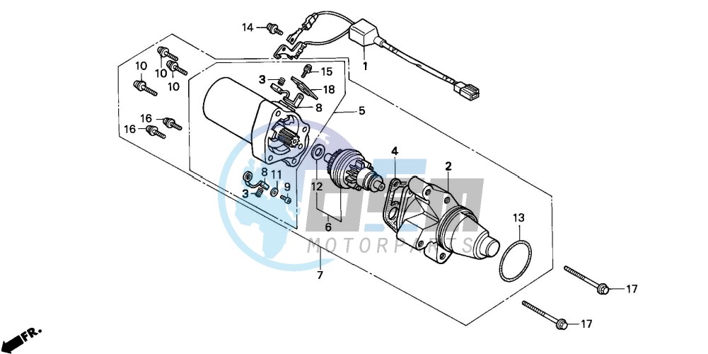 STARTING MOTOR