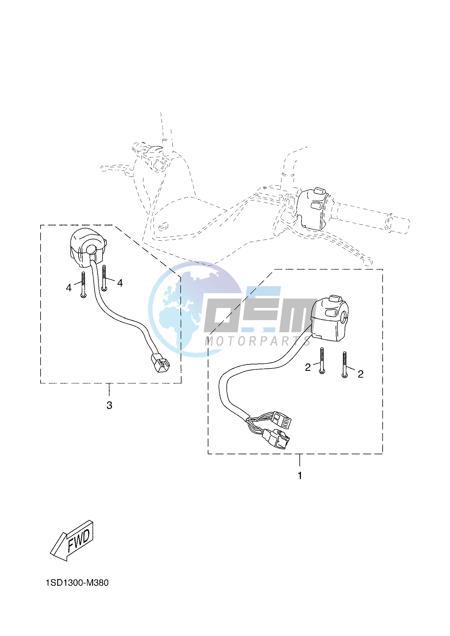 HANDLE SWITCH & LEVER