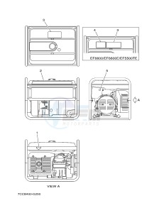 EF6600/E 357 (7C62 7C63 7C63 7C68) drawing EMBLEM & LABEL 1