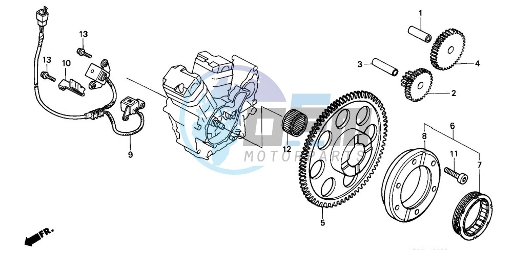 PULSE GENERATOR/ STARTING CLUTCH